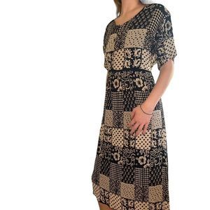 WHISTLES PATTERNED DRESS